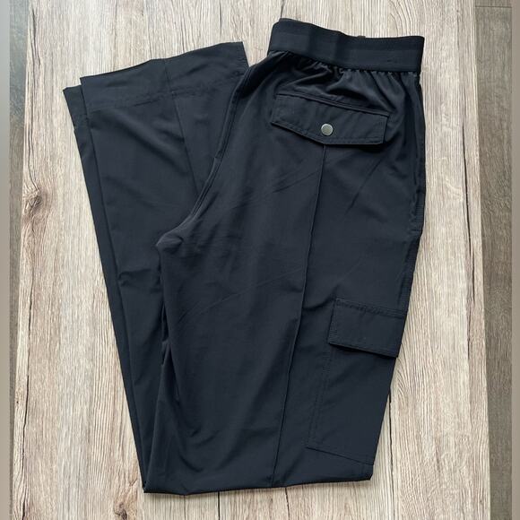 Athleta Vienna cargo pants black 12 tall - Picture 8 of 12